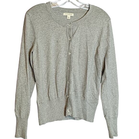 Banana Republic Factory Sweaters - Banana Republic Cardigan Women's Large Gray